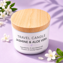 Load image into Gallery viewer, Candle - Travel Jasmine & Aloe vera