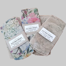 Load image into Gallery viewer, Beeswax Wraps - 3pack
