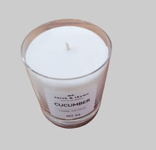 Load image into Gallery viewer, Candle in a glass jar - Cucumber