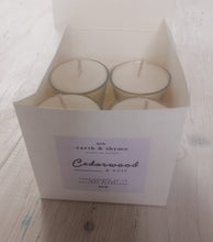 Load image into Gallery viewer, Candle - 4 candle box - Cedarwood Rose