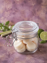 Load image into Gallery viewer, Cold Process Mini Soaps in gift Glass Jar