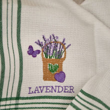 Load image into Gallery viewer, Towel - Hand towel Lavender in Waffle Weave
