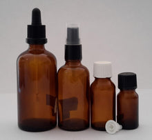Load image into Gallery viewer, Glass Dropper Bottle Amber 50 mls