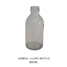 Load image into Gallery viewer, Glass Generic Bottle 200 mls