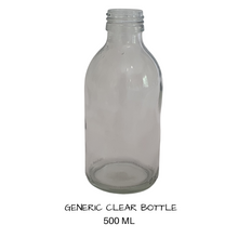 Load image into Gallery viewer, Glass Generic Bottles 500mls