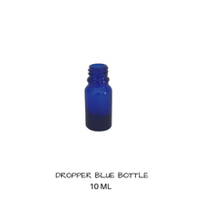 Load image into Gallery viewer, Glass Dropper Bottle Blue 10mls