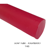 Load image into Gallery viewer, Glycerine Soap Base - Rasberry  1 kg Tubes