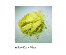 Load image into Gallery viewer, Mica colour - Dark Yellow 10 mls