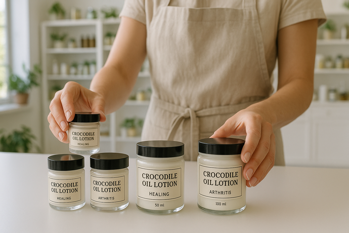 Meet Our New Healers: Croc Oil for Skin & Joint Relief