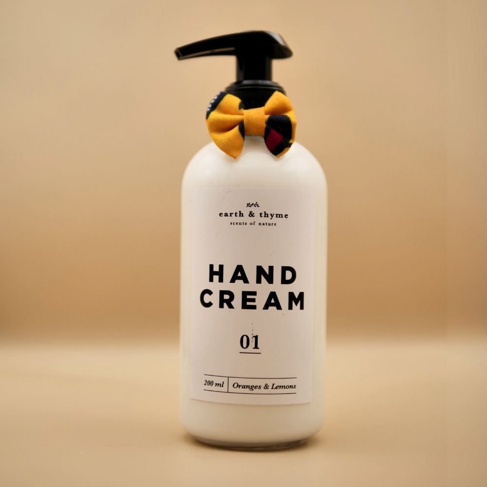 Herbal Hand Cream / Lotion - Oranges and Lemons  01   -  200ml