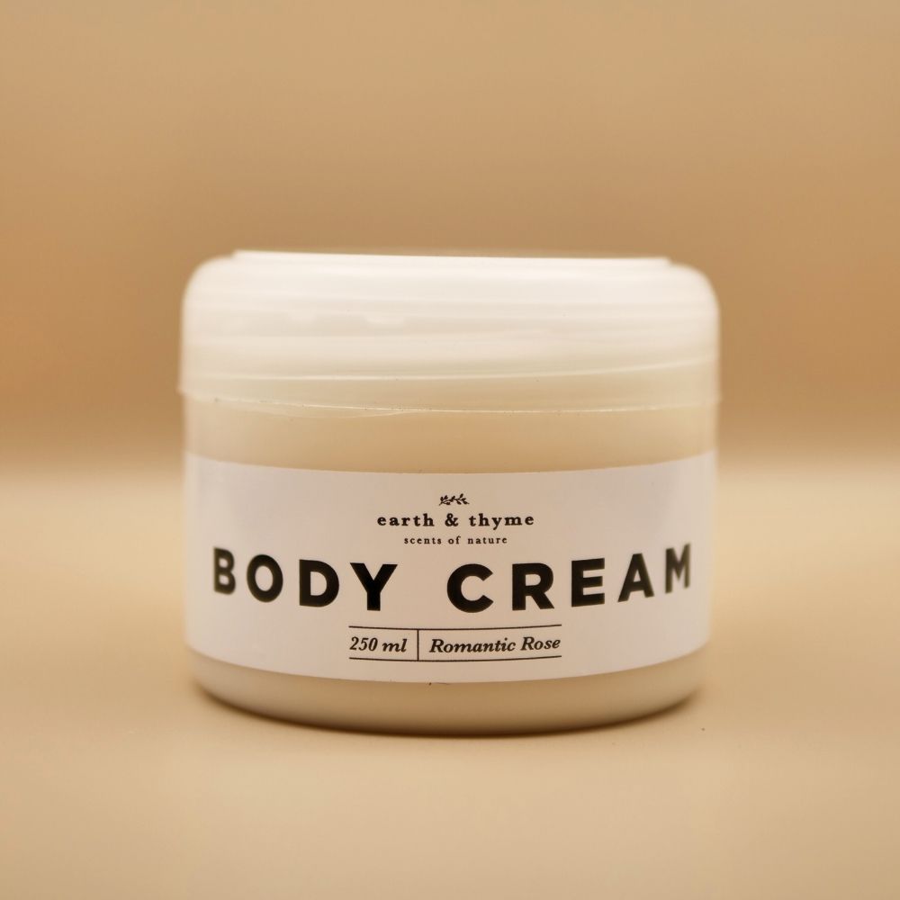 Herbal Body Cream - Romantic Rose