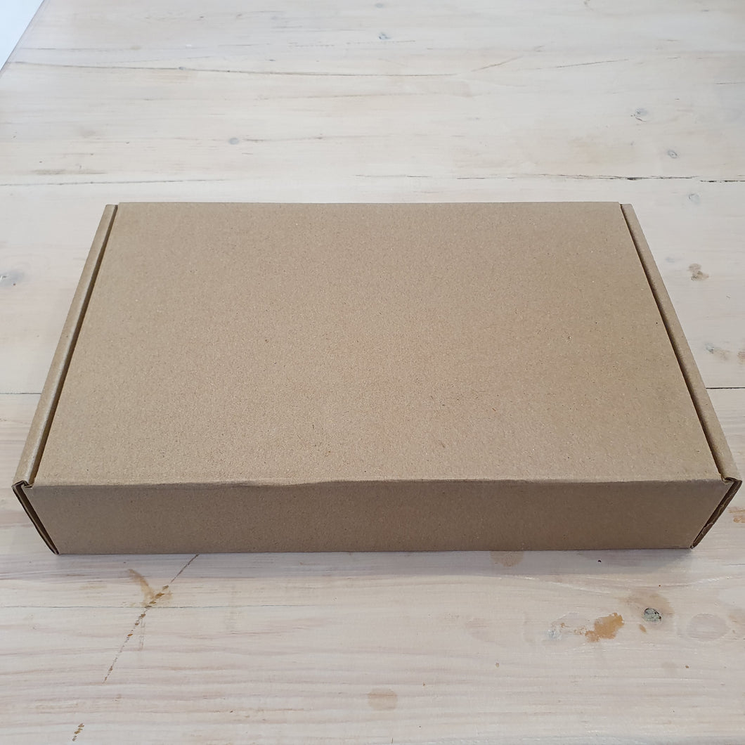 Box -Kraft Shipper Flat  Boud Shipper