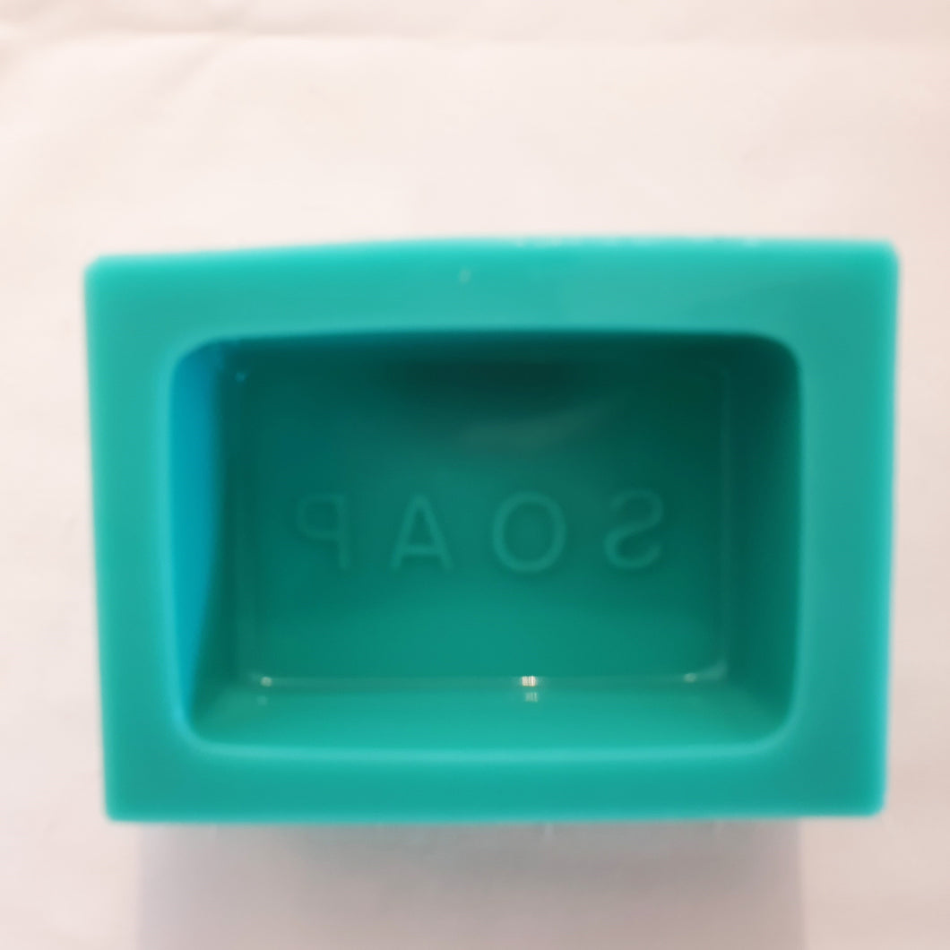 Soap Mould  -  Embedded Word - SOAP