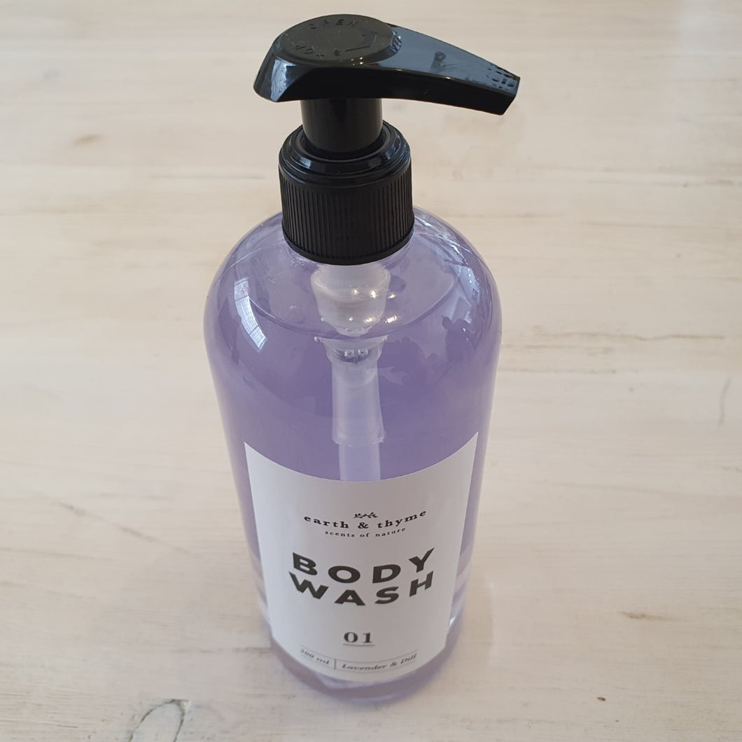 Herbal Body Wash - Lavender / & Dill 500 mls