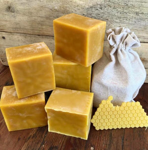 Wax Beeswax Natural Unbleached  Blocks