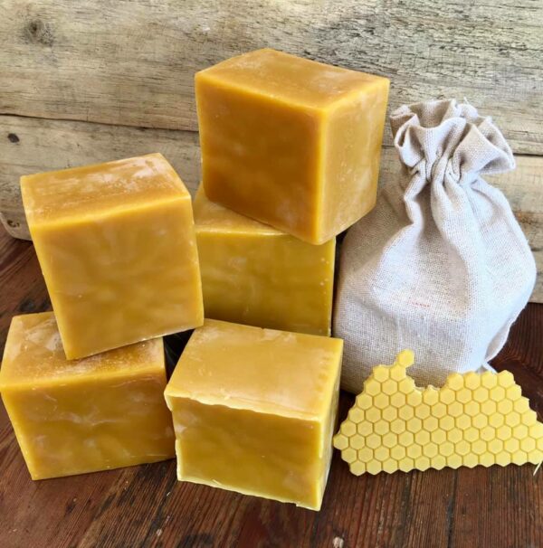 Wax Beeswax Natural Unbleached  Blocks