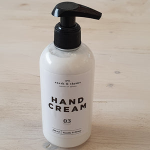 Herbal Hand Cream / Lotion - Vanilla & Honey  03