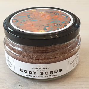 Herbal Scrub Chocolate Orange 200 mls