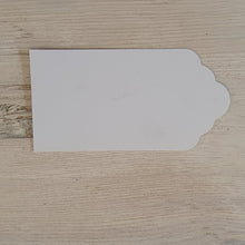 Load image into Gallery viewer, Gift Tags - Rectangle - Plain  White
