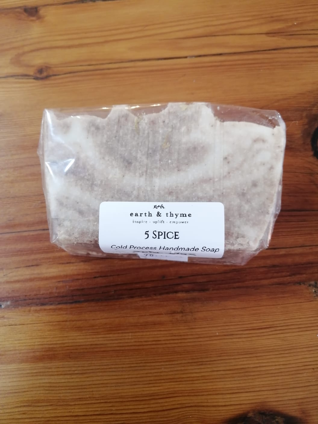 Cold Processed Handmade Soap 5 spice