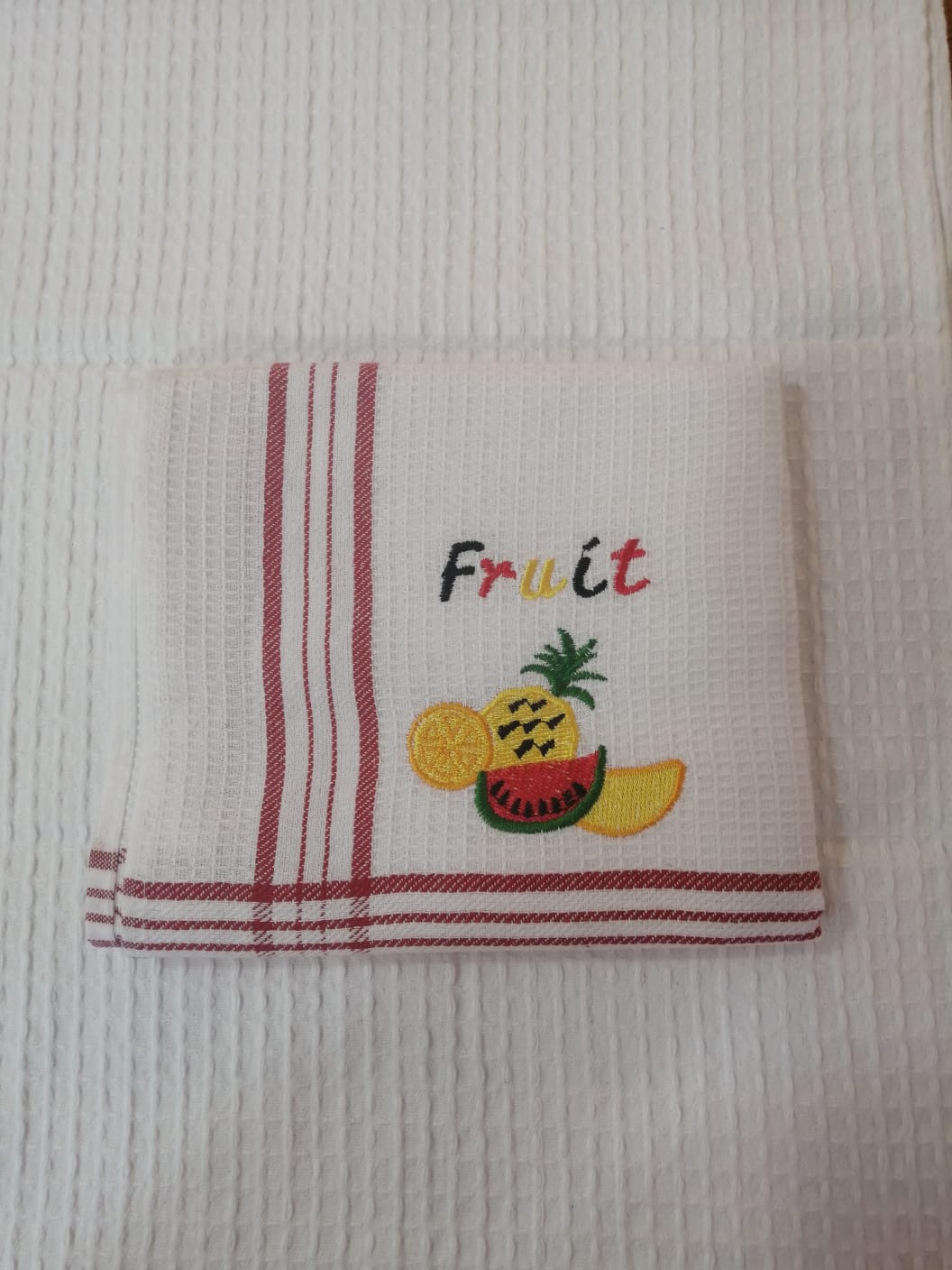 Towel - Hand towel  Fruit Basket Waffle Weave