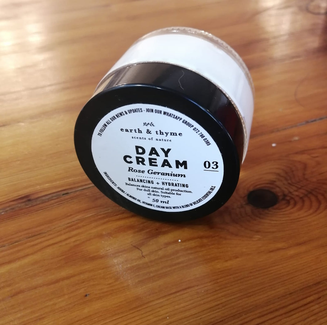 Day Cream - Rose Geranium 50 ml