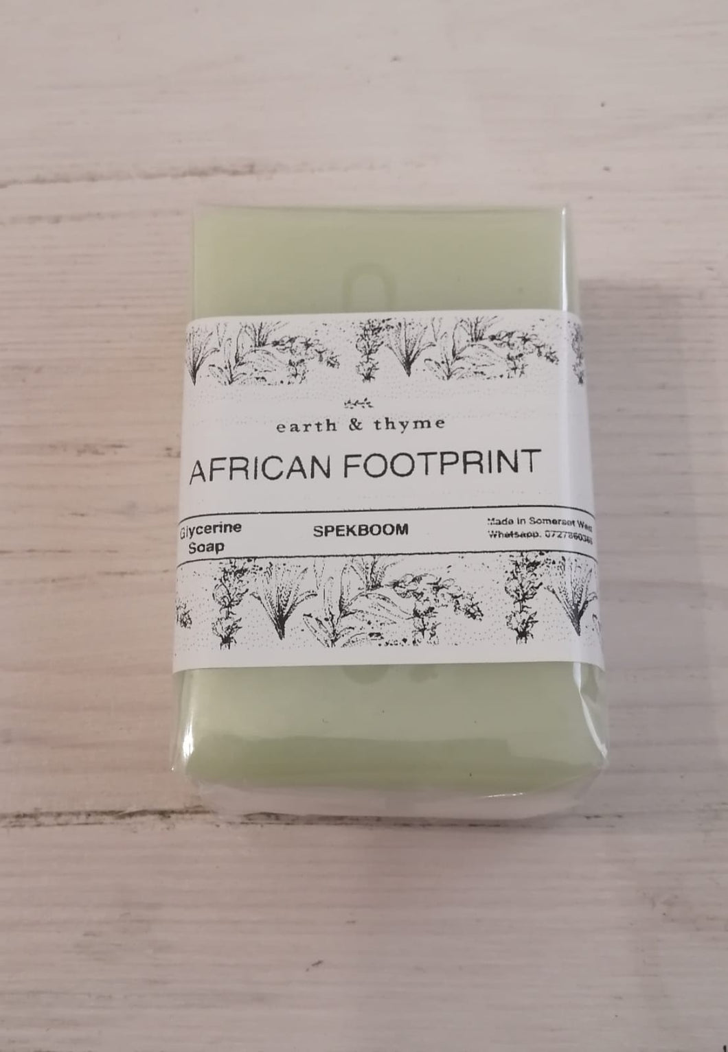 African Footprint - Glycerine Soap - Spekboom