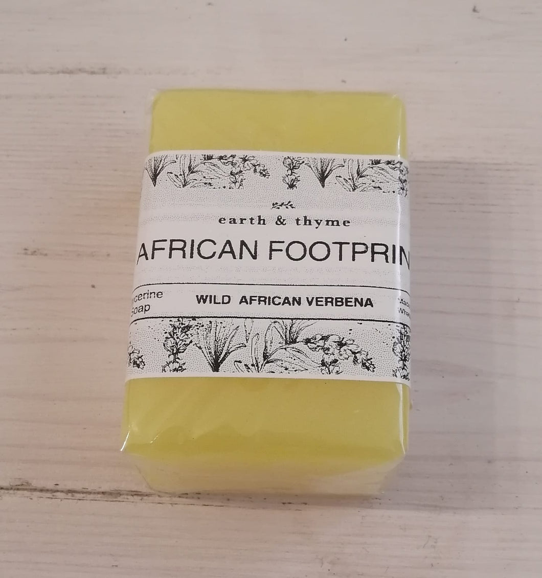 African Footprint - Glycerine Soap - Wild African Verbena