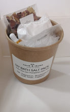 Load image into Gallery viewer, DIY Bath Salts in Kraft Tub
