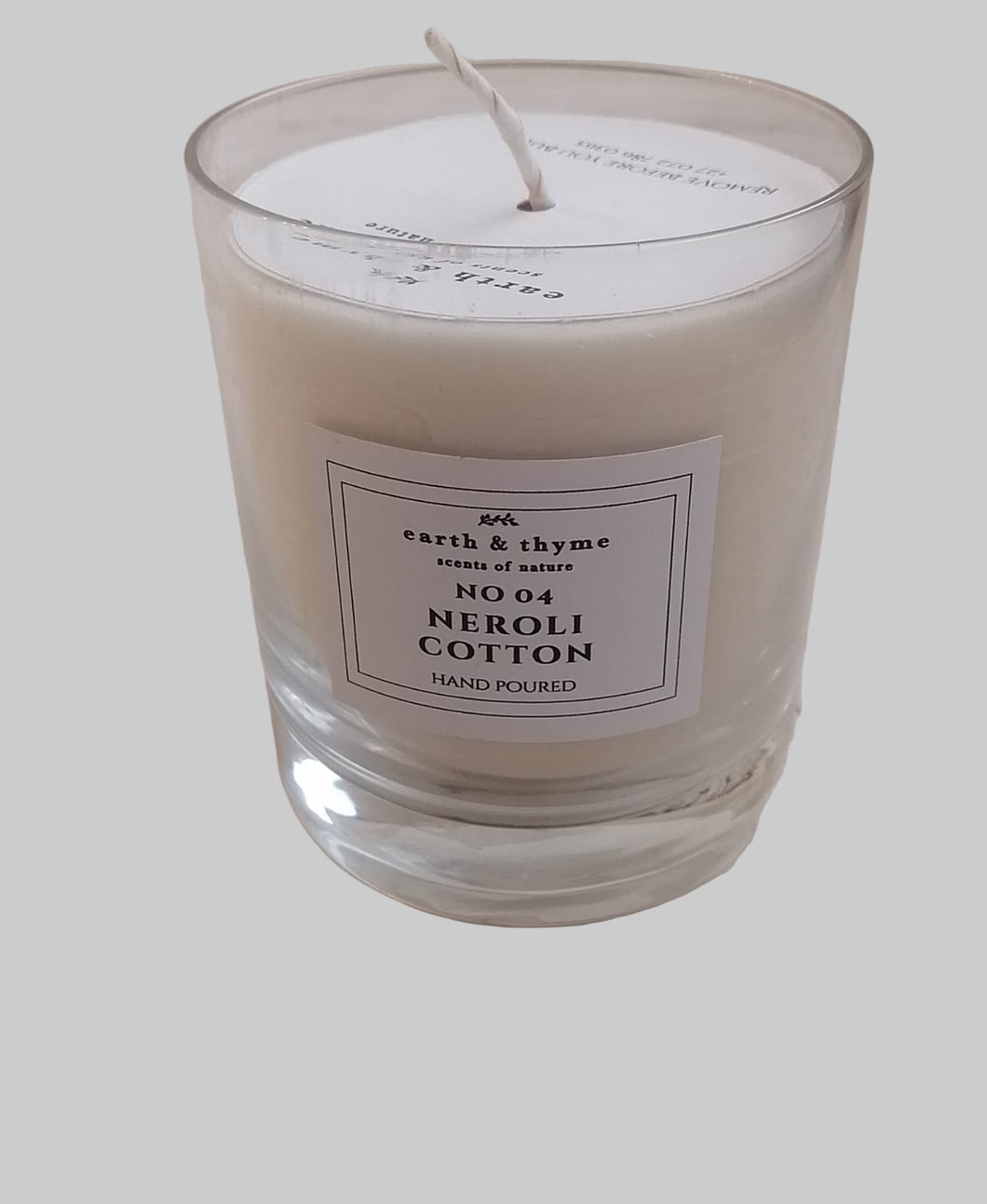 Candle in Glass Jar - Neroli Cotton