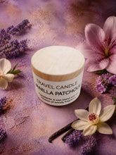 Load image into Gallery viewer, Candle - Travel Vanilla Patchouli
