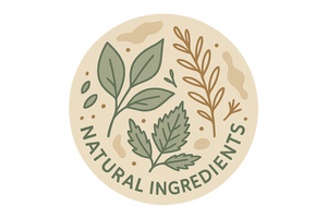 natural ingredients infographic icon