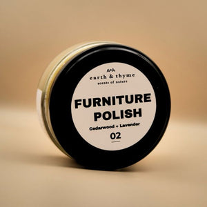 Eco Cleaning -   Furniture Polish  02  Cedarwood & Lavender-200gm
