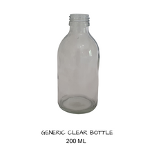 Load image into Gallery viewer, Glass Generic Bottle 200 mls

