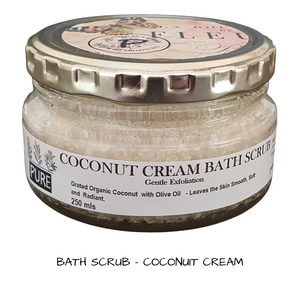 Herbal Scrub Coconut Cream 200 mls