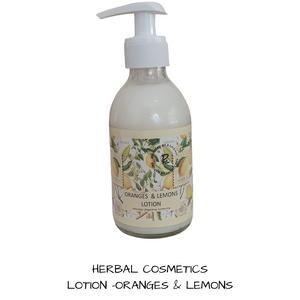 Herbal Hand Cream / Lotion - Oranges and Lemons  01