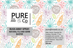 Herbal Bugs Away Room Spray. 250 mls
