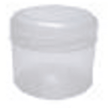 Load image into Gallery viewer, Plastic Cosmetic Euro Jar Natural 125 mls
