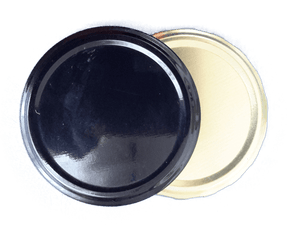 Closure    Glass Jars Screw  Lid 5.5cm  63 RTO  Black